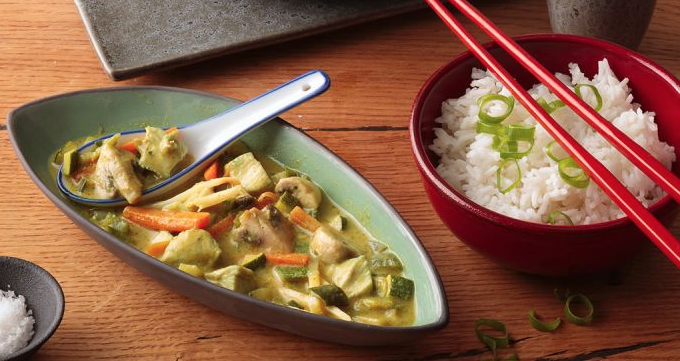 Grünes Thai Curry