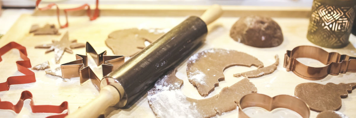 Backen in der Weihnachtszeit