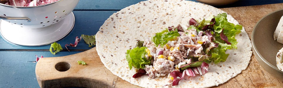 Wraps mit Thunfisch