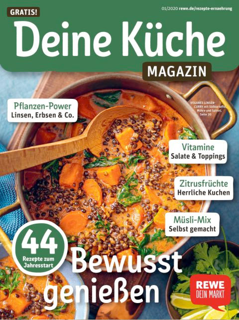 REWE - Deine Küche Magazin 01-2020