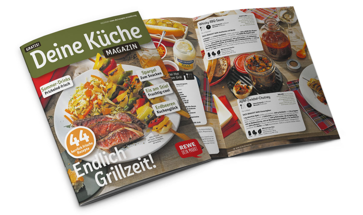 REWE Deine Küche Magazin Ausagbe 02 2020