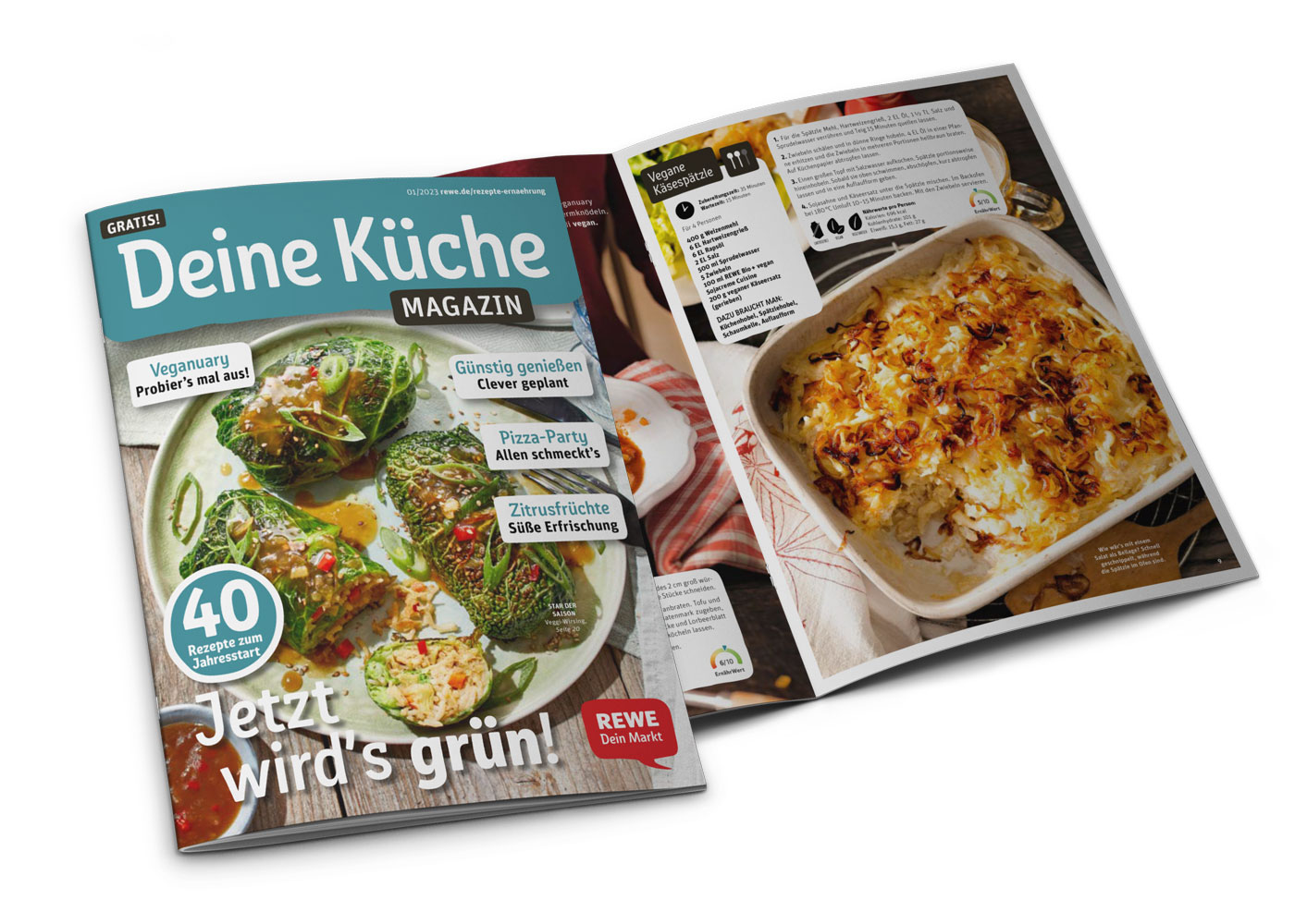 REWE - Deine Küche Magazin 01 2023