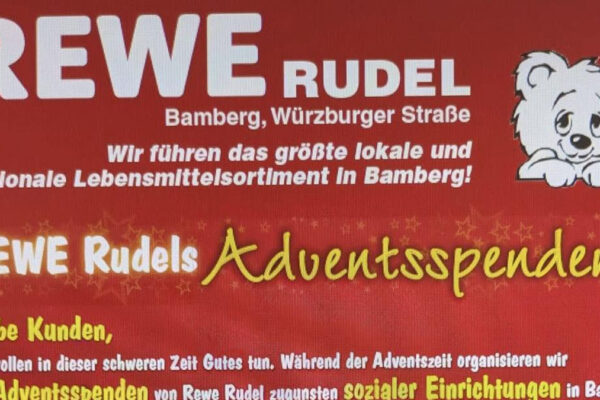 REWE Rudels Adventsspenden – Gemeinsam Gutes tun