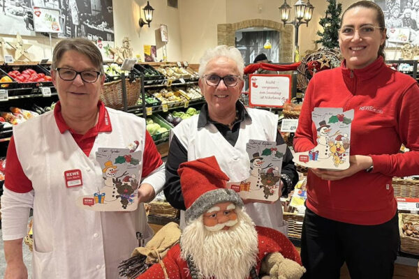 Nikolaus bei REWE Rudel – ein Rückblick auf den vergangenen Samstag