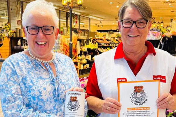 Spendenboxen für den Toy Run